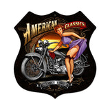 American Classics Vintage Sign Metal Sign