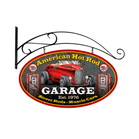 American-Hot-Rod-Vintage-Sign-Metal-Sign