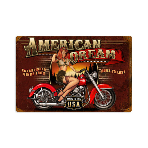 American-Dream-Vintage-Sign-Metal-Sign