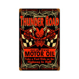 Thunderroad Vintage Sign Metal Sign