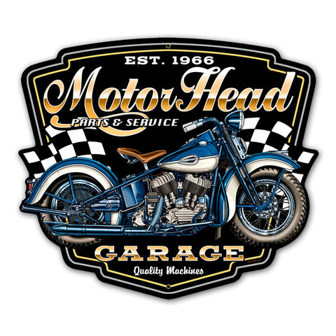 Motorhead Vintage Sign Metal Sign