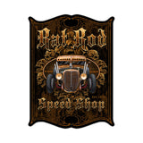 Rat Rod Vintage Sign Metal Sign