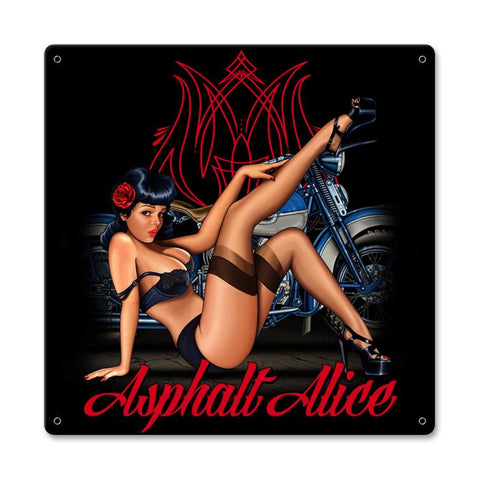 Asphalt-Alice-5-Vintage-Sign-Metal-Sign