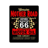 Mother Road Motor Oil Vintage Sign Metal Sign