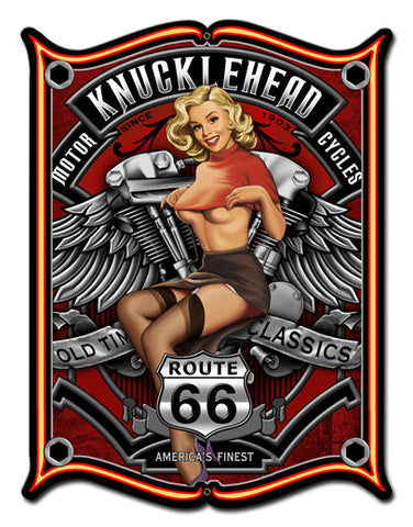 Knucklehead-Vintage-Sign-Metal-Sign