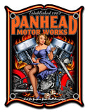 Panhead Vintage Sign Metal Sign