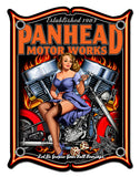 Panhead Vintage Sign Metal Sign
