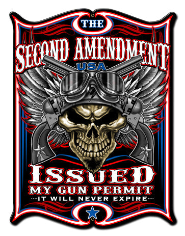 2nd-Amendment-Vintage-Sign-Metal-Sign