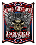 2nd Amendment Vintage Sign Metal Sign
