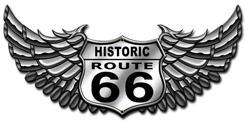 66 Bike Vintage Sign Metal Sign