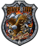 Bikers For Life Vintage Sign Metal Sign