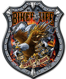 Bikers For Life Vintage Sign Metal Sign
