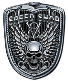 Grill Pipe Skull Vintage Sign Metal Sign