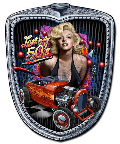Marilyn Grill Vintage Sign Metal Sign