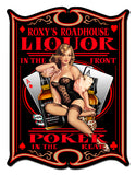Roxy's Roadhouse Vintage Sign Metal Sign