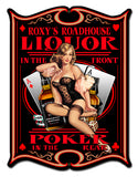 Roxy's Roadhouse Vintage Sign Metal Sign
