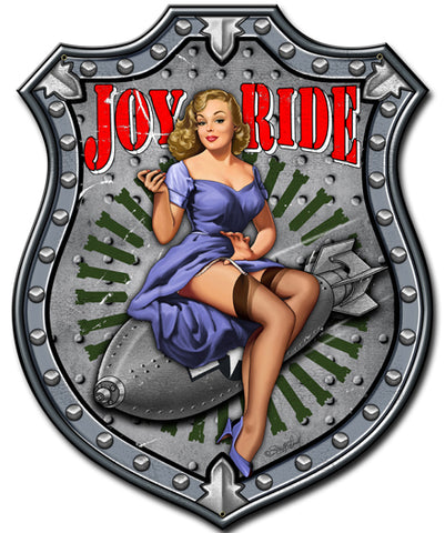 Joy Ride Vintage Sign Metal Sign