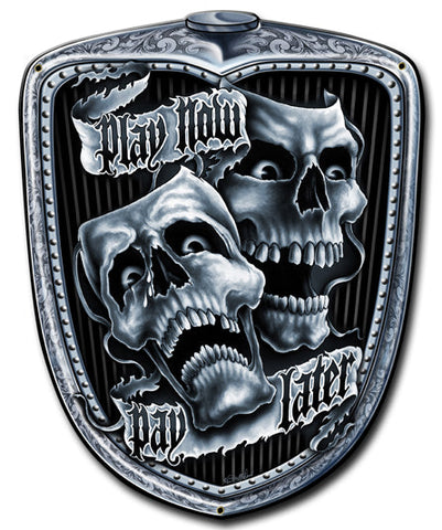 Play-Now-Grill-Vintage-Sign-Metal-Sign