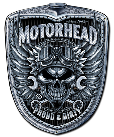 Motorhead Grill Vintage Sign Metal Sign