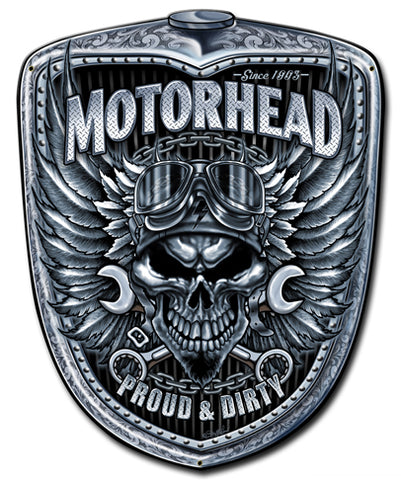 Motorhead Grill Vintage Sign Metal Sign