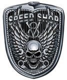 Grill Pipe Skull Vintage Sign Metal Sign