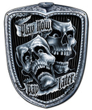 Play Now Grill Vintage Sign Metal Sign