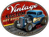 Vintage Kustom Vintage Sign Metal Sign