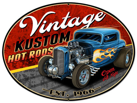 Vintage-Kustom-Vintage-Sign-Metal-Sign