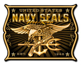 Navy Seals Vintage Sign Metal Sign