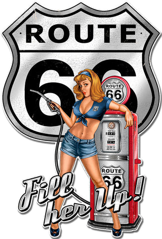 RT66-Pin-Up-Fill-Her-Up-Vintage-Sign-Metal-Sign