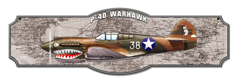 1P-40-Vintage-Sign-Metal-Sign