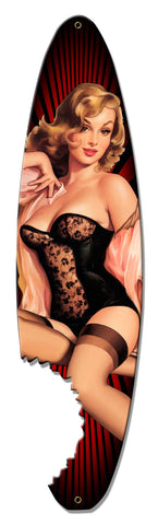 Pin-Up-Surfboard-Vintage-Sign-Metal-Sign