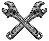 Dad's Garage Wrench Vintage Sign Metal Sign