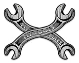 My Tools My Rules Wrench Vintage Sign Metal Sign