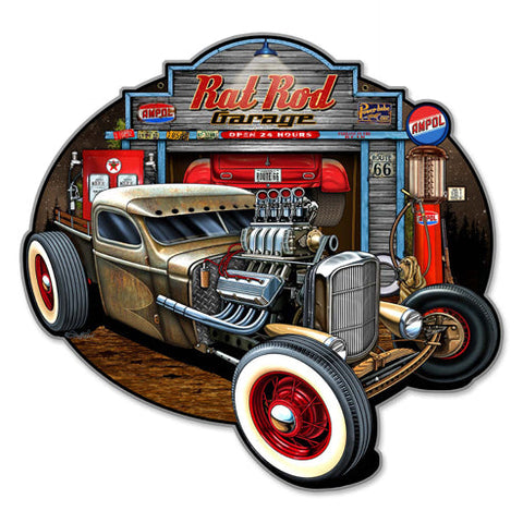 Rat-Rod-Garage-Vintage-Sign-Metal-Sign