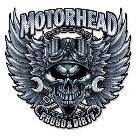 Motorhead Vintage Sign Metal Sign