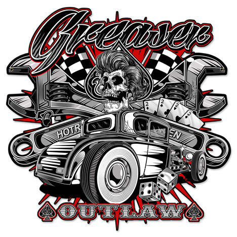 Greaser-3-Vintage-Sign-Metal-Sign