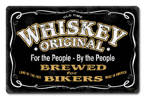 Whiskey Original Vintage Sign Metal Sign