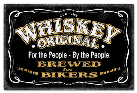Whiskey Original Vintage Sign Metal Sign