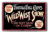 Wild BIll Vintage Sign Metal Sign