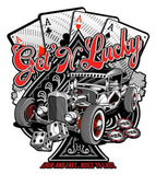Get N Lucky Vintage Sign Metal Sign