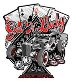 Get N Lucky Vintage Sign Metal Sign