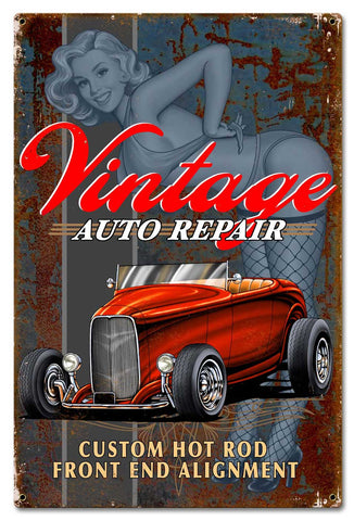 Vintage Vintage Sign Metal Sign