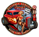 Trixies Rod Vintage Sign Metal Sign