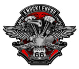 Knuckle Vintage Sign Metal Sign