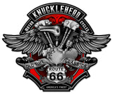 Knuckle Vintage Sign Metal Sign