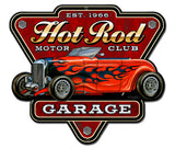 Hot Rod Garage Vintage Sign Metal Sign
