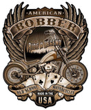 American Bobber Vintage Sign Metal Sign