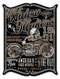 Widow Maker Vintage Sign Metal Sign
