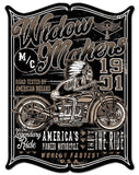 Widow Maker Vintage Sign Metal Sign